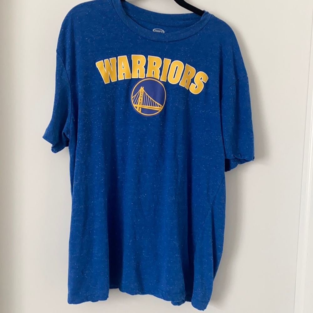 Warriors XL blue T shirt